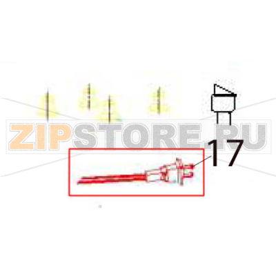 Power plug Hurakan HKN-CFV60 Power plug Hurakan HKN-CFV60Запчасть на деталировке под номером: 17