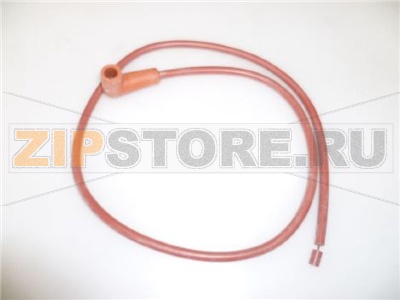 CAVETTO HV SILICONE CON RACCORDO 90° 