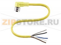Кабель датчика-исполнительного устройства Female connector V15-W-YE5M-PVC Pepperl+Fuchs