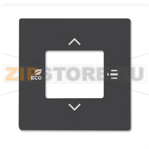 Накладка на терморегулятор, 6109/03-81-500, антрацитовая ABB 2CKA006155A0060 