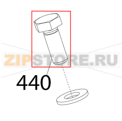 Vite TE T.F. DIN933, M8x20 Sirman Mirra 250 C Vite TE T.F. DIN933, M8x20 Sirman Mirra 250 CЗапчасть на деталировке под номером: 440