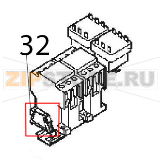 Terminal clamp Angelo Po 04WCP1EM Terminal clamp Angelo Po 04WCP1EMЗапчасть на деталировке под номером: 32
