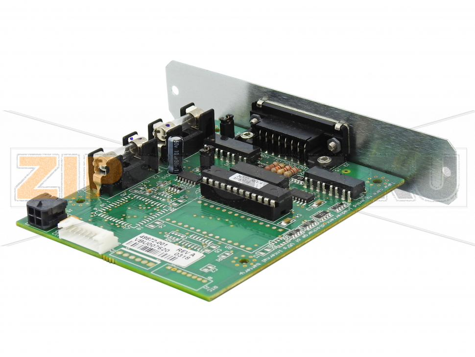 Интерфейс аппликатора 5V Zebra 110Xi4 Интерфейс аппликатора 5V Zebra 110Xi4Запчасть на сборочном чертеже под номером: 3Количество запчастей в комплекте: 1Название запчасти Zebra на английском языке: Applicator Interface 5V