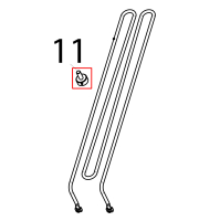 Foot H=25 mm Tecnoinox FTR70E7