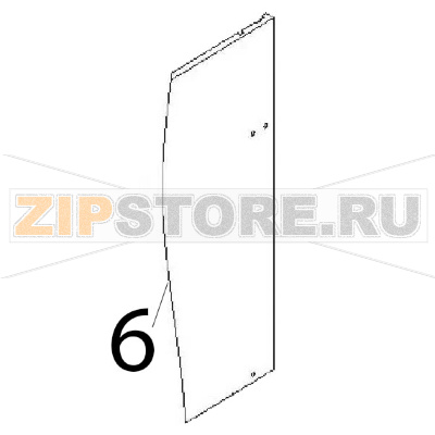 Fianco DX Angelo Po 1G1PE2E Fianco DX Angelo Po 1G1PE2EЗапчасть на деталировке под номером: 6