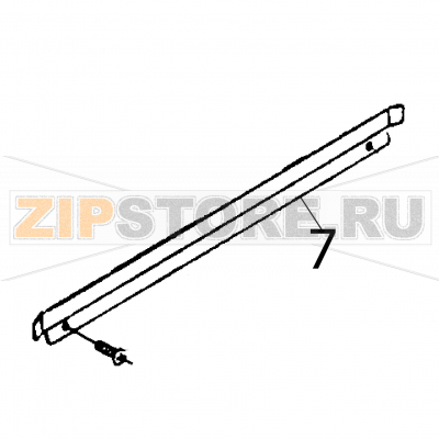 Basket guide Fagor ECO-120 Basket guide Fagor ECO-120Запчасть на деталировке под номером: 7Название запчасти Fagor на английском языке: Basket guide ECO-120.