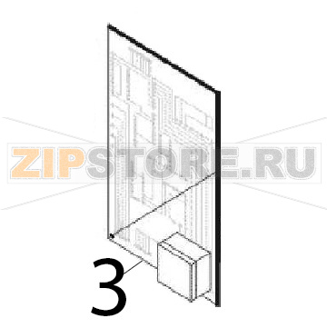 PCB Angelo Po FM1221E1 PCB Angelo Po FM1221E1Запчасть на деталировке под номером: 3