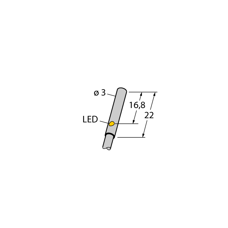Датчик индуктивный Turck BI1-EH03-AP6X 