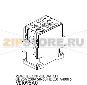 Remote control switch Ge 25A 230V 50/60 Hz CL01A400T6 Unox XV 303G Remote control switch Ge 25A 230V 50/60 Hz CL01A400T6 Unox XV 303GЗапчасть на деталировке под номером: 76Название запчасти на английском языке: Remote control switch Ge 25A 230V 50/60 Hz CL01A400T6 Unox XV 303G