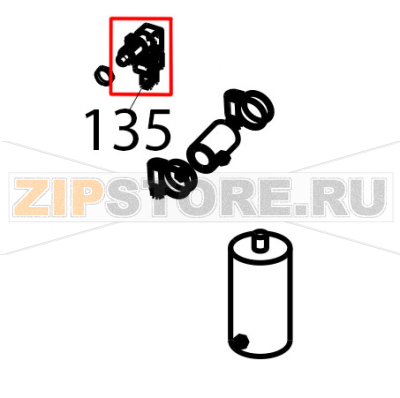 Oven microswitch with nuts Tecnoinox EFB10DSL Oven microswitch with nuts Tecnoinox EFB10DSLЗапчасть на деталировке под номером: 135