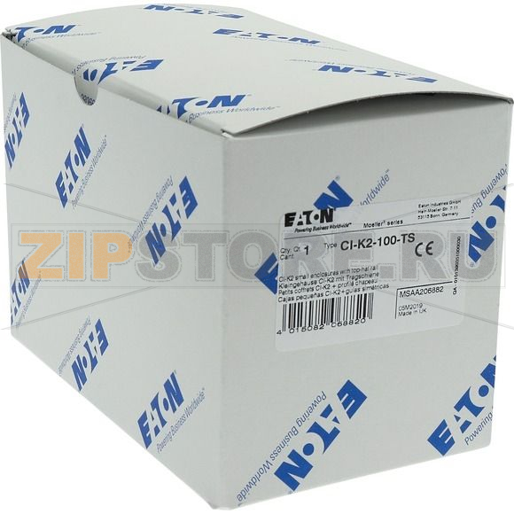 Корпус изолированный, ДхШхВ=181x100x100 мм, с рейкой Eaton CI-K2-100-TS 