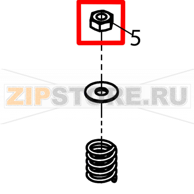 Hexagonal nut M.6 Fagor VG-101 Hexagonal nut M.6 Fagor VG-101Запчасть на деталировке под номером: 5Название запчасти Fagor на английском языке: Hexagonal nut M.6 VG-101.