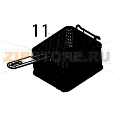 Basket Hurakan HKN-FR6E Basket Hurakan HKN-FR6EЗапчасть на деталировке под номером: 11