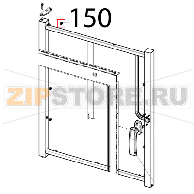 Inner glass spacer for oven Tecnoinox EFC10M Inner glass spacer for oven Tecnoinox EFC10MЗапчасть на деталировке под номером: 150