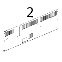 Schiena inox Unox XVC 104