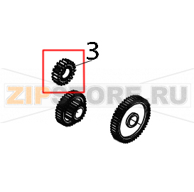 Gear, M0.5-20T TSC Alpha-40L Gear, M0.5-20T TSC Alpha-40LЗапчасть на деталировке под номером: 3