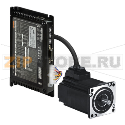 Двигатель шаговый с драйвером, двухфазный, биполярный, 1 вал, 81.9 мм Autonics AiS-60SA 