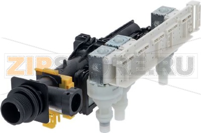 КЛАПАН ЭЛЕКТРОМАГНИТНЫЙ ТРОЙНОЙ 90° RATIONAL 50.02.102P 