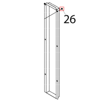 Truss head tapping screw T2 Hoshizaki IM-65NE