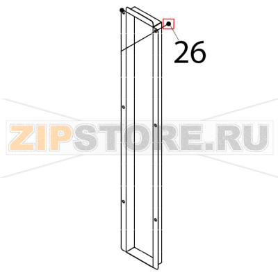 Truss head tapping screw T2 Hoshizaki IM-65NE Truss head tapping screw T2 Hoshizaki IM-65NEЗапчасть на деталировке под номером: 26