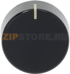 KNOB SAMET BLACK ø 35 mm 