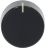 KNOB SAMET BLACK ø 35 mm