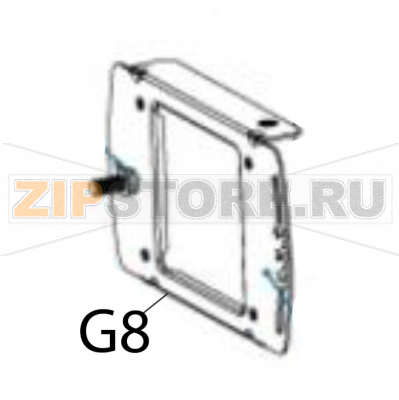 Support bracket for adjustment Godex T10 Support bracket for adjustment Godex T10Запчасть на деталировке под номером: G8Название запчасти Godex на английском языке: Support bracket for adjustment T10.