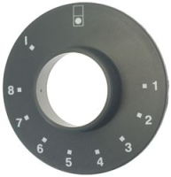 КОЛЬЦЕВАЯ ГАЙКА ДЛЯ РУЧКИ Ø 84 ММ 1-2-3-4-5-6-7-8