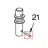 Pin, Groove KitchenAid K45
