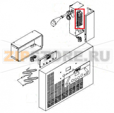 Terminal board Sagi KTIB2 Terminal board Sagi KTIB2Запчасть на 