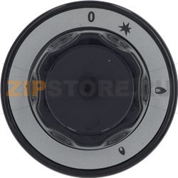 ЧЕРНАЯ РУЧКА Ø 70 ММ С ШЕЛКОТРАФАРЕТНОЙ ПЕЧАТЬЮ 