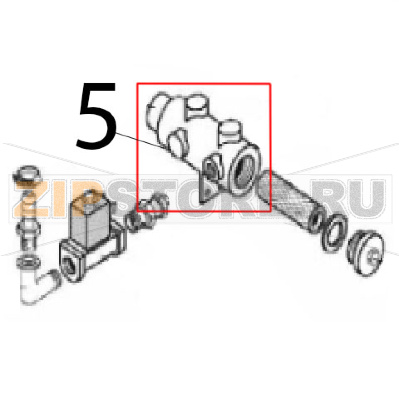 Filter Angelo Po C165D Filter Angelo Po C165DЗапчасть на деталировке под номером: 5