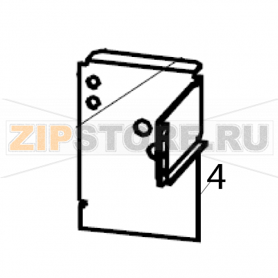 Cover open BR (LH) Sato LT408 LH Cover open BR (LH) Sato LT408 LHЗапчасть на деталировке под номером: 4Название запчасти на английском языке: Cover open BR (LH) Sato LT408 LH.