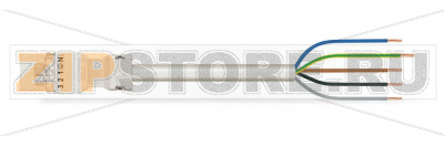 pre-assembled connecting cable; Eca; Plug/open-ended; 5-pole; Cod. A; H05Z1Z1-F 5G 1.5 mm; 7 m; 1,50 mm; white Wago 891-8995/216-702 Protected against mismating and maintenance-freeLow profile with 4.4 mm pole spacing...