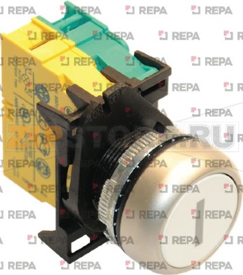 PULSANTE RASATO BIANCO SIMBOLO I 