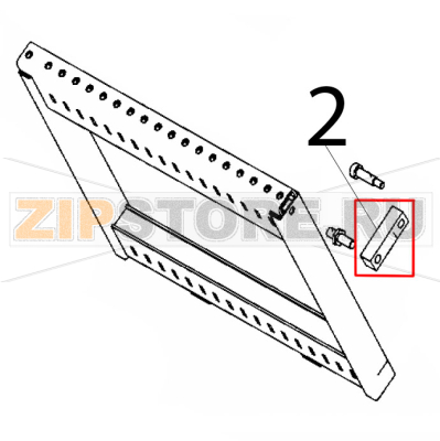 Connecting rod Rollmatic CP 52 Connecting rod Rollmatic CP 52Запчасть на деталировке под номером: 2