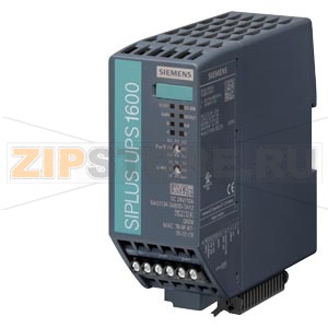 SIPLUS PS, источник бесперебойного питания UPS1600 10A PN, рабочая температура -25 ... +70&amp;#176;C, со стойким покрытием, на основе 6EP4134-3AB00-2AY0 . источник бесперебойного питания с интерфейсом Ethernet/PROFINET. Вход: =24 В, выход: =24 В/10 А. Siemen 