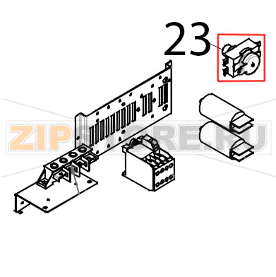 Termostato di sicurezza bipolare Tecnoeka KF 966 D AL UD Termostato di sicurezza bipolare Tecnoeka KF 966 D AL UDЗапчасть на деталировке под номером: 23