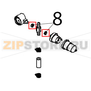 Distanziale Angelo Po FX82E2T Distanziale Angelo Po FX82E2TЗапчасть на деталировке под номером: 8