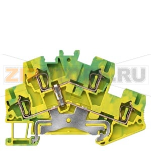 КЛЕММА PE ДВУХРЯДНАЯ КОМПАКТНАЯ, ПРУЖИННОЕ ПОДСОЕДИНЕНИЕ: 0.08 - 2.5 MM2, ШИРИНА: 5.2 MM, ЗЕЛЕНО-ЖЕЛТАЯ Siemens 8WH2520-0CF07 