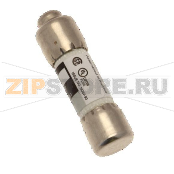 Предохранитель, 1 A, AC 600 В, 200 кА, 10x38 мм, 13/32x1-1/2 inch, CC, UL, с задержкой Eaton CL 