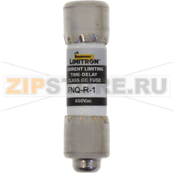 Предохранитель, 1 A, AC 600 В, 200 кА, 10x38 мм, 13/32x1-1/2 inch, CC, UL, с задержкой Eaton CL 
