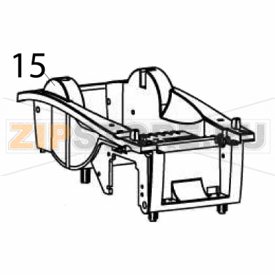 Main frame base Godex RT230 Main frame base Godex RT230Запчасть на деталировке под номером: 15Название запчасти Godex на английском языке: Main frame base RT230.