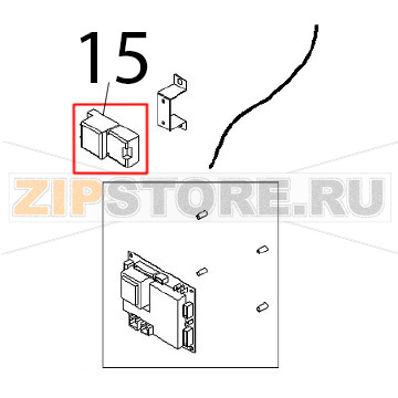 Accenditore 2U, 230 V, 50/60 Hz Angelo Po FX101G2 Accenditore 2U, 230 V, 50/60 Hz Angelo Po FX101G2Запчасть на деталировке под номером: 15