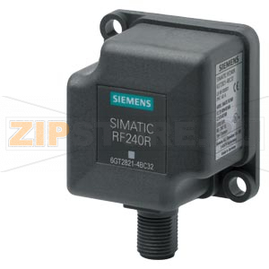 SIMATIC RF200 reader RF240R IO-Link interface V1.1; IP67, -25 to +70 &amp;#176;C; 50x 50x 30 mm; with integrated antenna 32 Byte IO; 230 Kbps Siemens 6GT2821-4BC32 