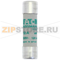 Предохранитель, 1 A, AC 500 В, 120 кА, 10x38 мм, aM, IEC Eaton CYLINDRICAL FUSE 10x38 1A AM 500