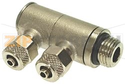 RACCORDO DOPPIO 1/4&quot;M 