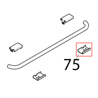 Inserto inferiore dx piegato Tecnoeka KF 965