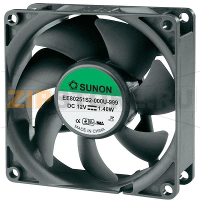 Вентилятор 12 В/DC, 62.86 м³/ч, 80x80x25 мм Sunon EE80251S2-0000-999 