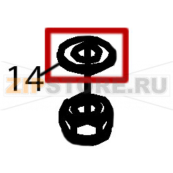 Arandela plana A-6 Fagor FI-160 Arandela plana A-6 Fagor FI-160Запчасть на деталировке под номером: 14Название запчасти Fagor на английском языке: Arandela plana A-6 FI-160.